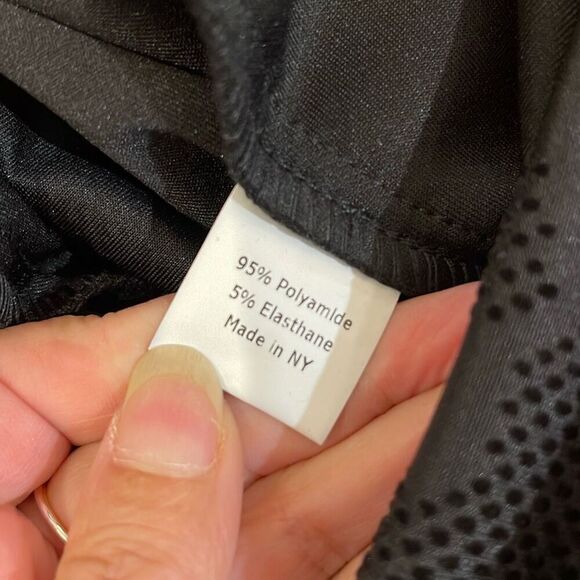 Estelle and Finn Womens Camouflage Stretch Mid Rise Leggings‎ Black Gray Medium - Picture 6 of 10